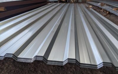 Kreatív műhelyem tetőfedése trapézlemezzel