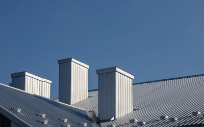 A horgászház tetőhéjazat cseréje trapézlemez borítással.